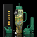 COLDEST 46oz Limitless Ultra v8 | Insulated Water Bottle with 3 Lids